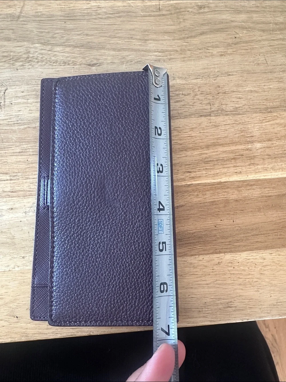COACH check wallet